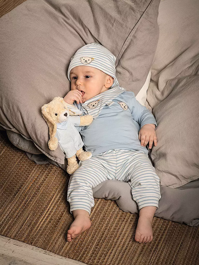 STEIFF | Bonnet pour bébé | hellblau