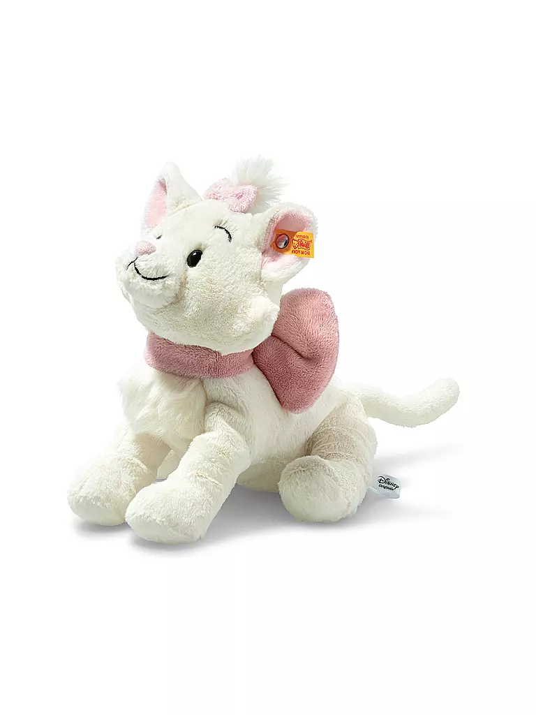 STEIFF | Chat Disney Originals Marie 24 cm | Blanc