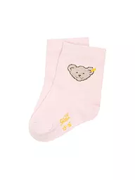 STEIFF | Chaussettes bébé argent rose | Rose