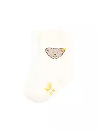 STEIFF | Chaussettes bébé argent rose | Blanc