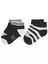 STEIFF | Chaussettes bébé lot de 2 marine | Bleu foncé