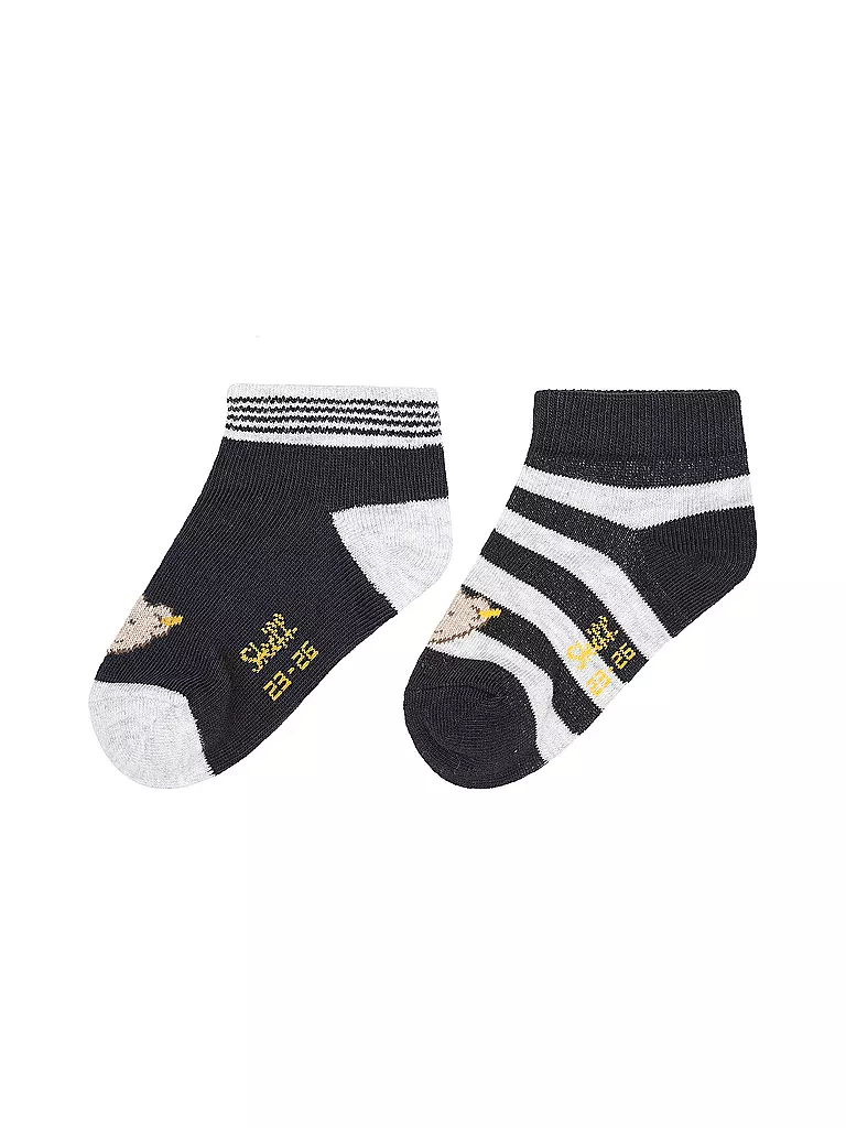 STEIFF | Chaussettes bébé lot de 2 marine | 