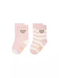 STEIFF | Chaussettes bébé lot de 2 rose | Rose