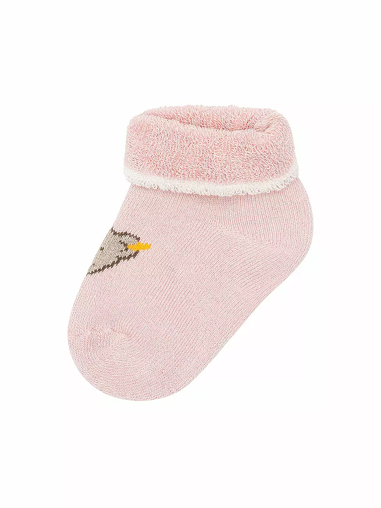 STEIFF | Chaussettes bébé rose argenté | 