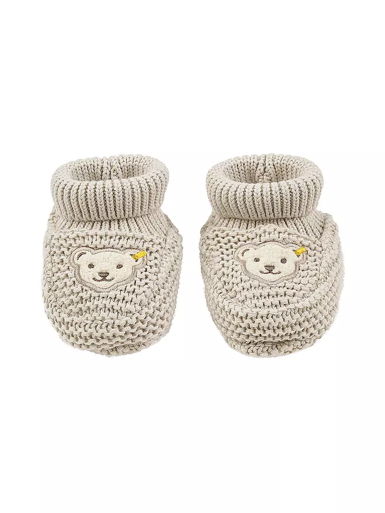 STEIFF | Chaussons en tricot pour bébé | beige
