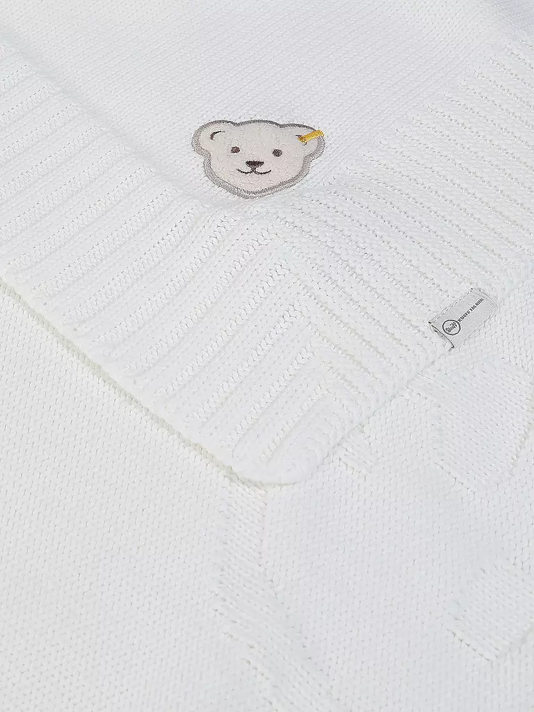 STEIFF | Couverture en tricot pour bébé | 