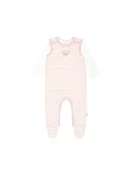 STEIFF | Ensemble bébé, combinaison et t-shirt | Rose