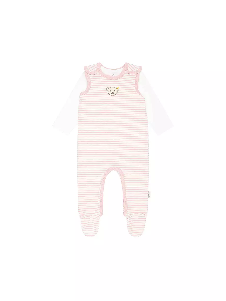 STEIFF | Ensemble bébé, combinaison et t-shirt | rosa