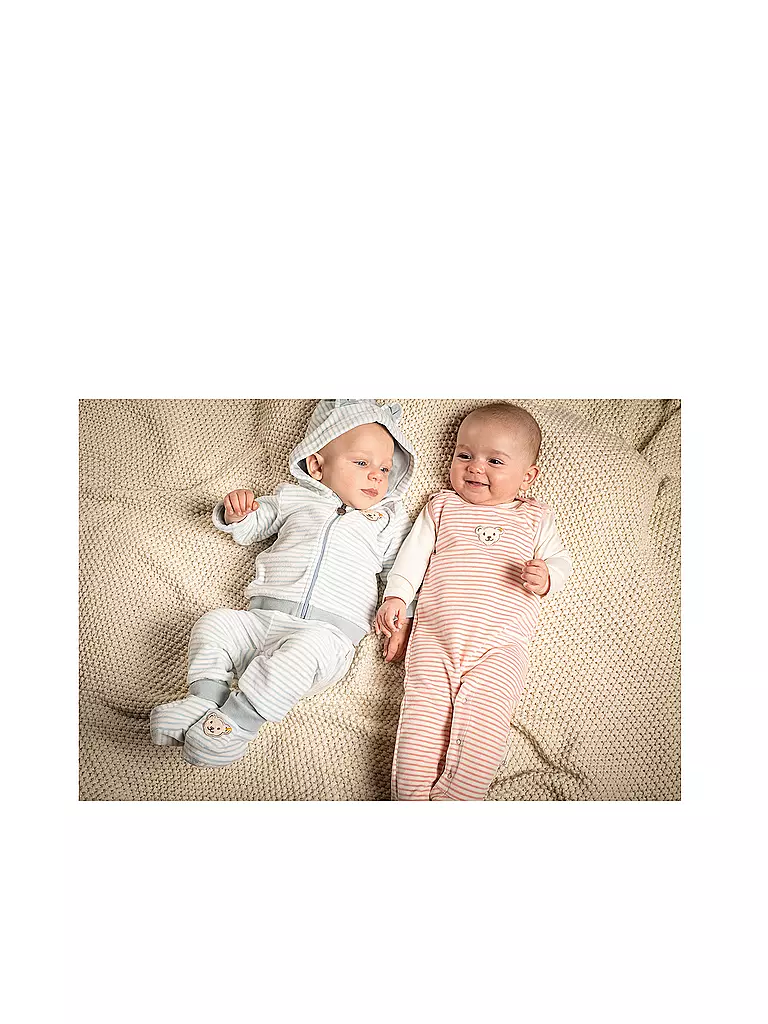 STEIFF | Ensemble de 2 pièces barboteuse pour bébé | Rose