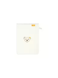 STEIFF | Gant de toilette pour bébé | Blanc