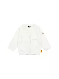 STEIFF | Gilet en tricot pour bébé | Blanc