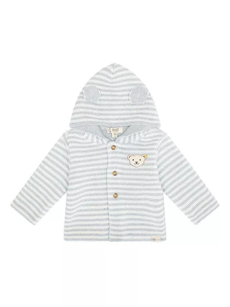 STEIFF | Gilet en tricot pour bébé | hellblau