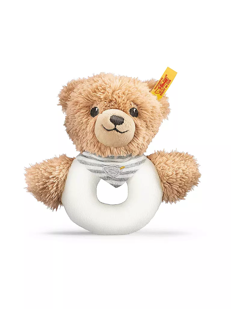 STEIFF | Greifling - Ours SCHLAF GUT 12cm | grau