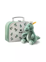 STEIFF | Joshi Baby T-Rex dans une valise 16cm | Pétrole