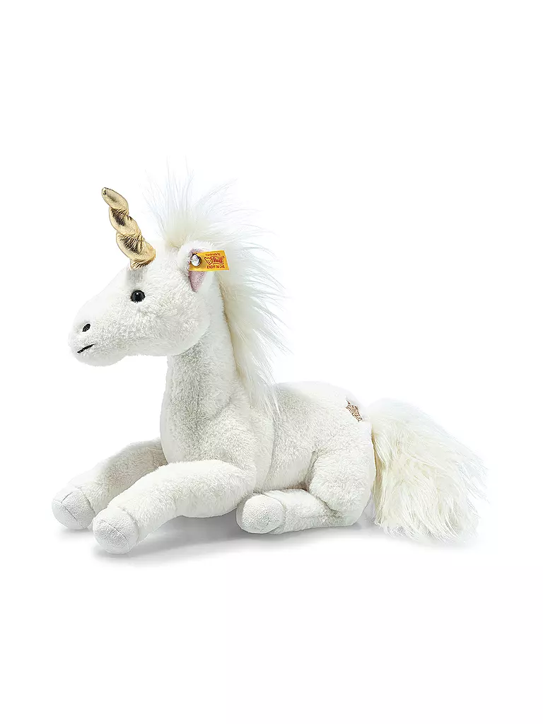 STEIFF | Licorne à bascule UNICA 27cm | Blanc