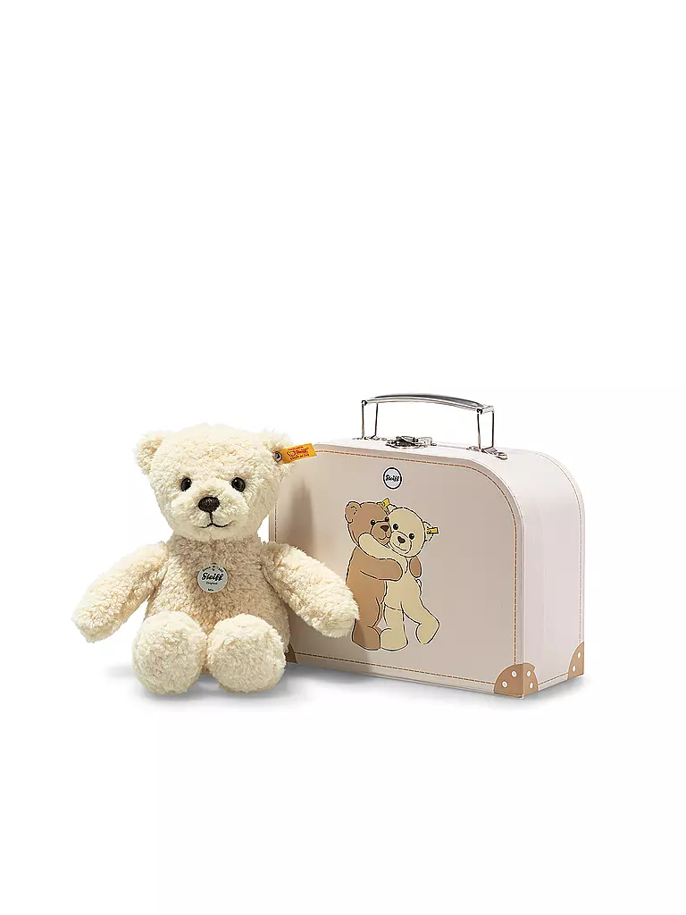 STEIFF | Mila Teddybär dans une valise | creme
