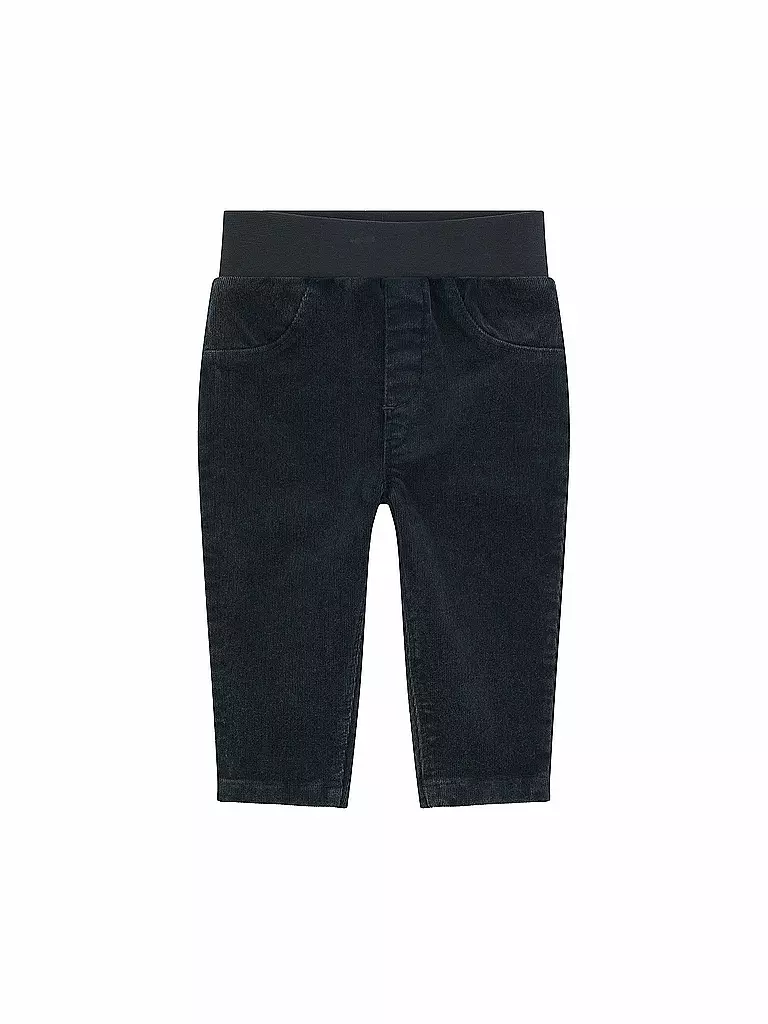 STEIFF | Pantalon en velours côtelé pour bébé | dunkelblau