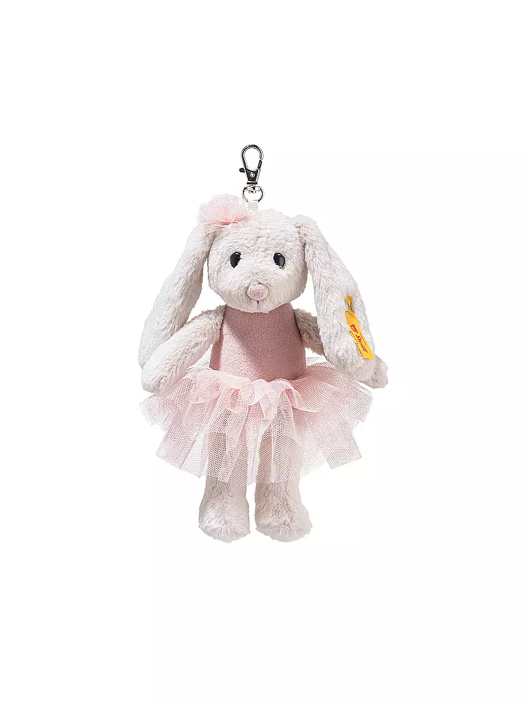 STEIFF | Peluche pendentif Hoppie Lapin Ballerine 16 cm | Multicolore