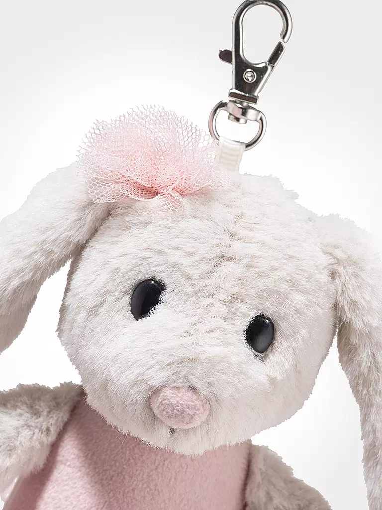 STEIFF | Peluche pendentif Hoppie Lapin Ballerine 16 cm | Multicolore