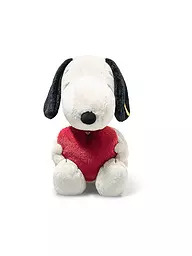 STEIFF | Peluche Snoopy Love 30cm | Blanc