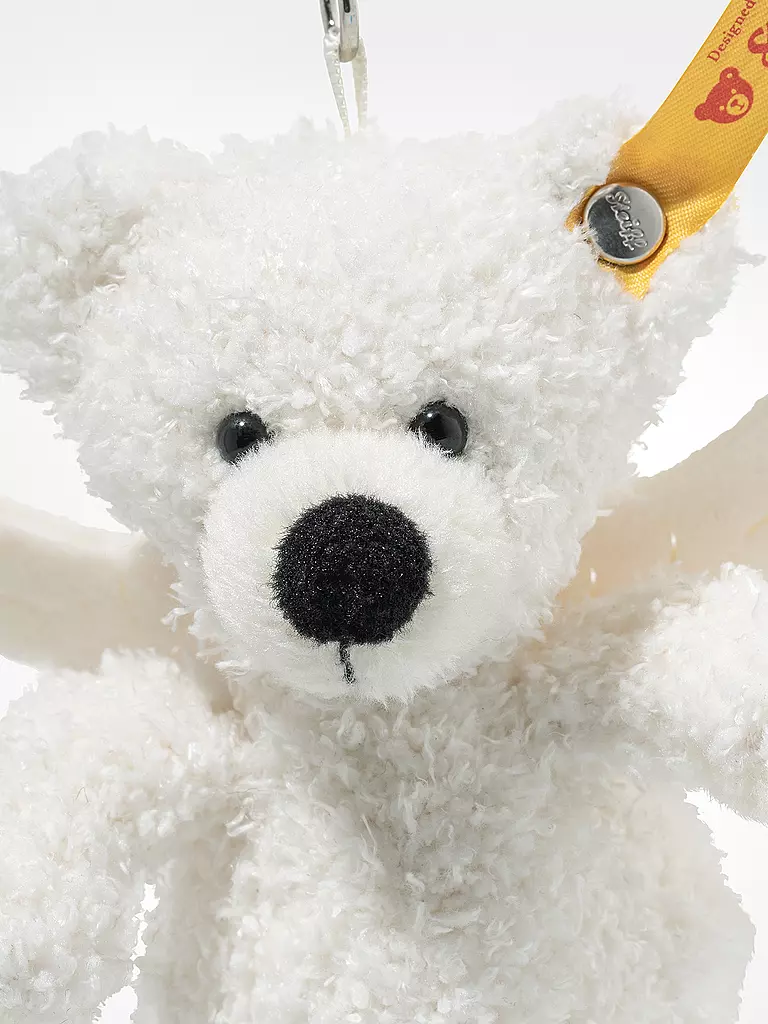 STEIFF | Pendentif Ours en peluche LOTTE Blanc | 