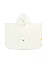 STEIFF | Poncho de bain pour bébé | Blanc