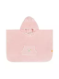 STEIFF | Poncho de bain pour bébé | Rose