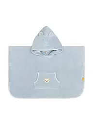 STEIFF | Poncho de bain pour bébé | Bleu clair