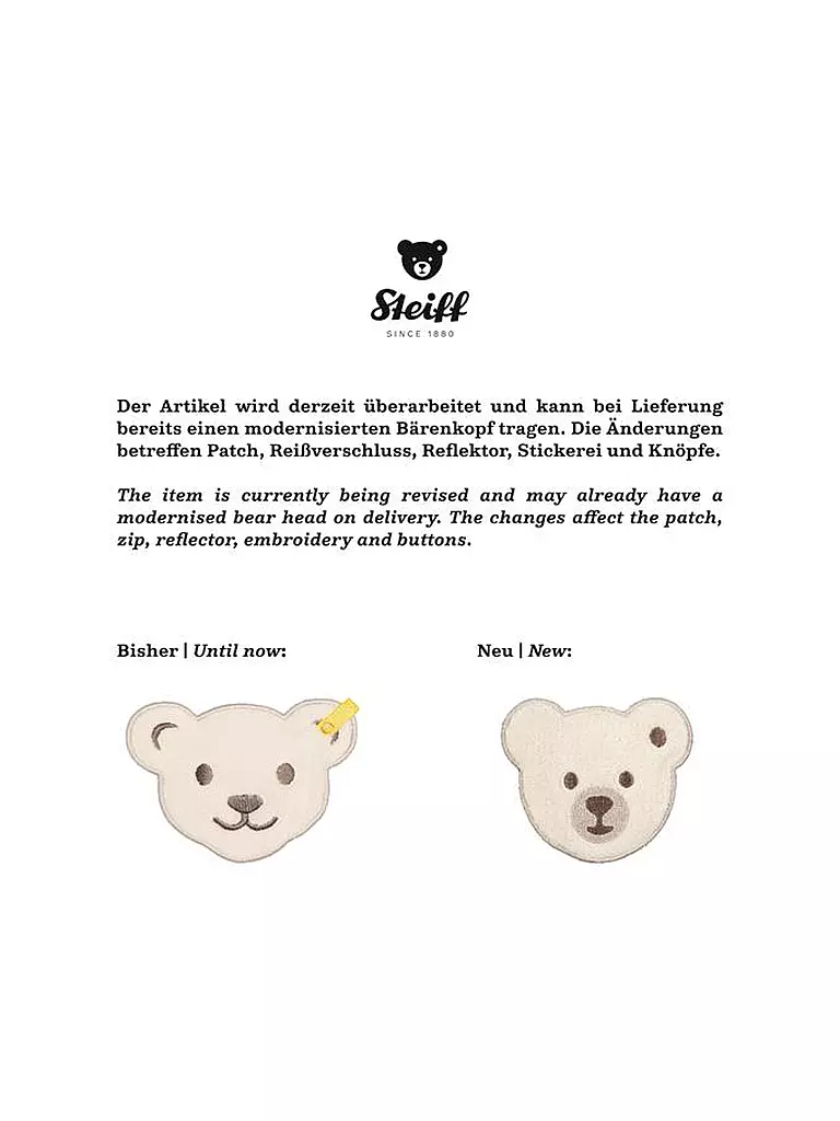 STEIFF | Produktname: Body bébé | 