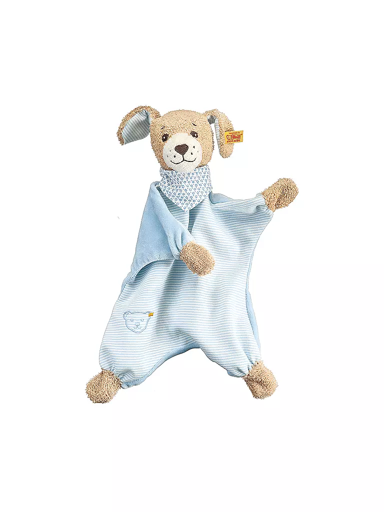 STEIFF | Schlaf-gut-Bär Schmusetuch 30cm Blau | Bleu