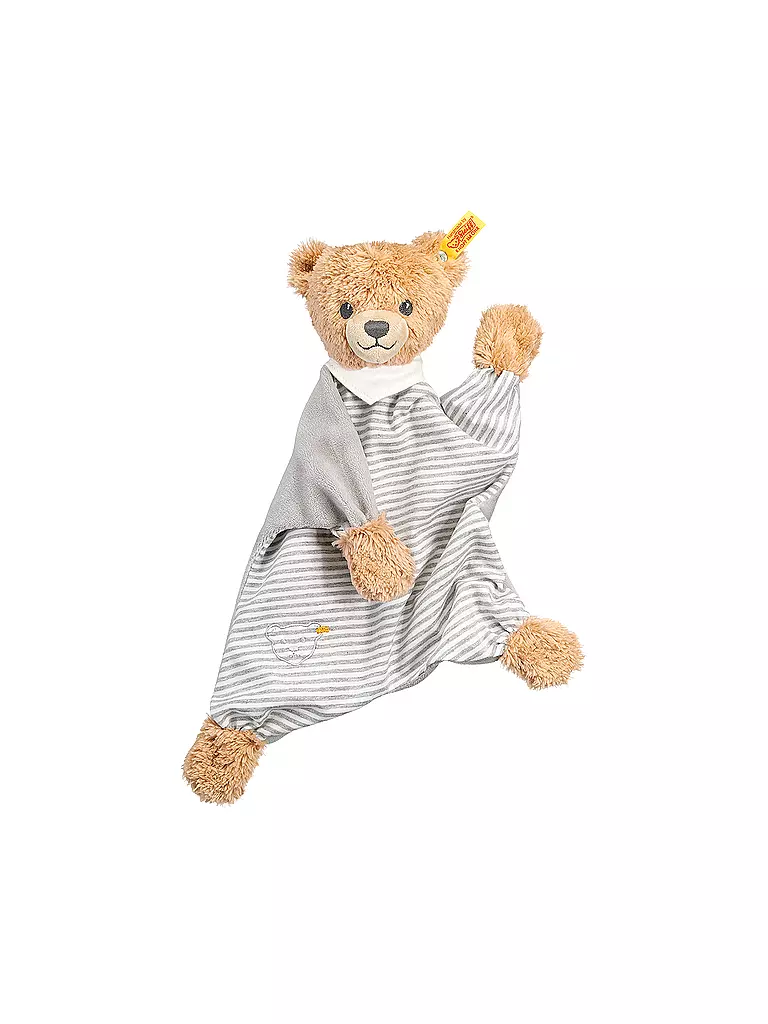 STEIFF | Schlaf-gut-Bär Schmusetuch 30cm Grau | Gris