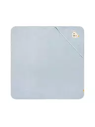 STEIFF | Serviette de bain à capuche | Bleu clair