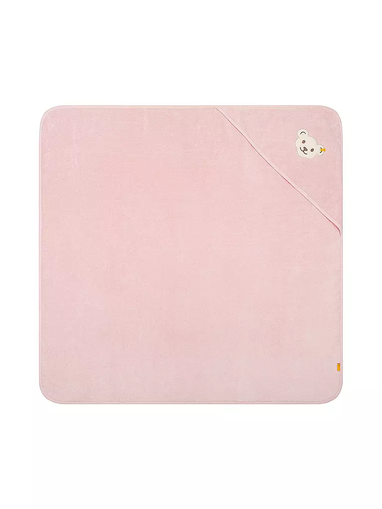 STEIFF | Serviette de bain à capuche | rosa