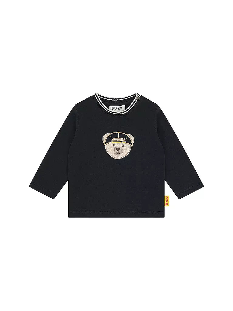 STEIFF | T-shirt bébé à manches longues | Bleu foncé