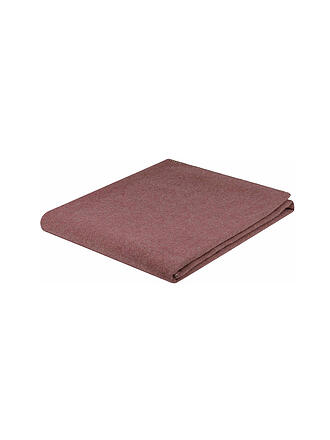 STEINER 1888 | Couverture en laine - Plaid Alina 145x190cm Rose