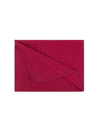 STEINER 1888 | Couverture en laine - Plaid Sophia 145x190cm Framboise