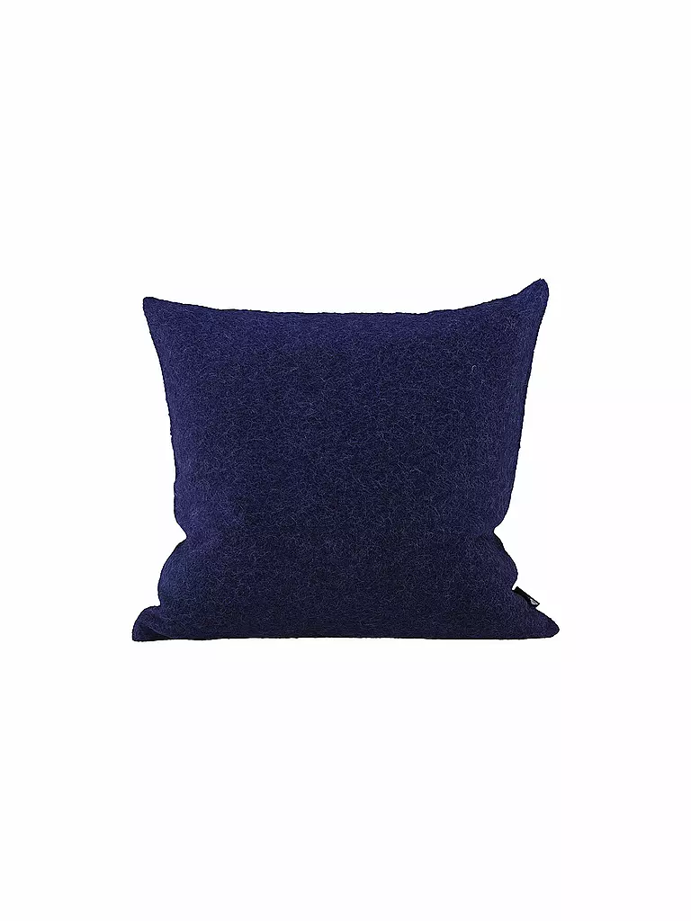 STEINER 1888 | Coussin en laine "Alina" 40x40cm (Myrtille) | dunkelblau