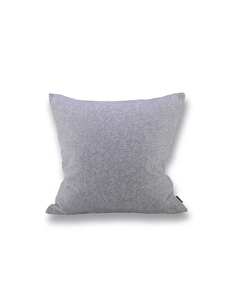 STEINER 1888 | Coussin en laine "Alina" 40x40cm marbre (rempli) | grau