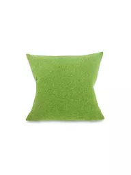 STEINER 1888 | Coussin décoratif garni ALINA 40x40cm Platine | Vert