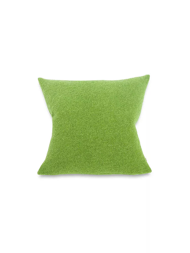 STEINER 1888 | Coussin en laine "Alina" 40x40cm pomme (rempli) | grün