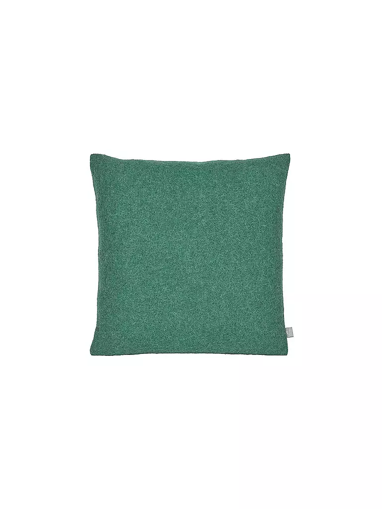 STEINER 1888 | Coussin en laine ALINA 40x40cm Agave (garnissage inclus) | petrol
