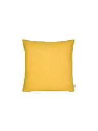STEINER 1888 | Coussin décoratif garni ALINA 40x40cm Platine | Jaune