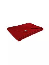 STEINER 1888 | Wolldecke "Sophia" 145x190cm | Rouge foncé