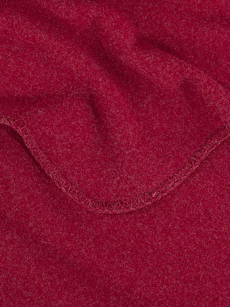 STEINER 1888 | Couverture en laine - Plaid Sophia 145x190cm Framboise | Baie