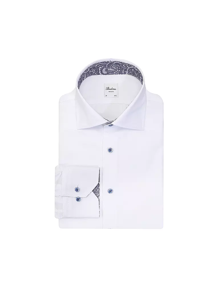 STENSTRÖMS | Chemise business coupe ajustée | weiss