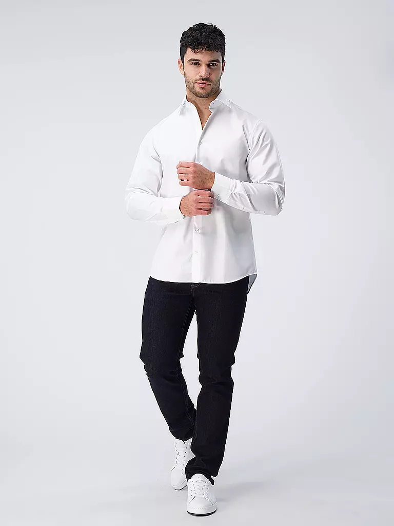 STENSTRÖMS | Chemise coupe ajustée | weiss