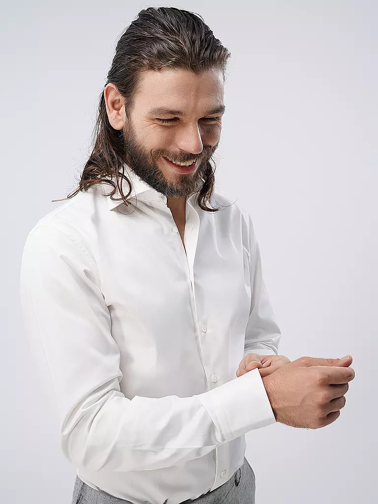 STENSTRÖMS | Chemise coupe régulière | Crème