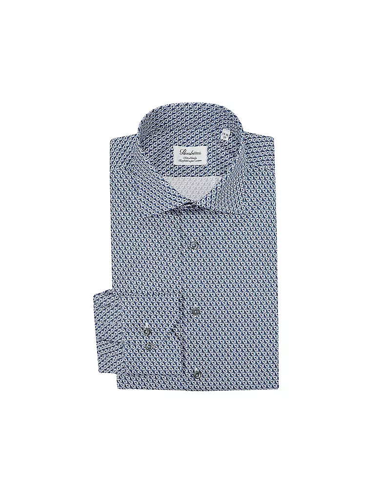 STENSTRÖMS | Hemd Fitted Body | Bleu