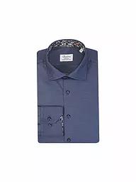 STENSTRÖMS | Businesshemd Fitted Body | Bleu foncé