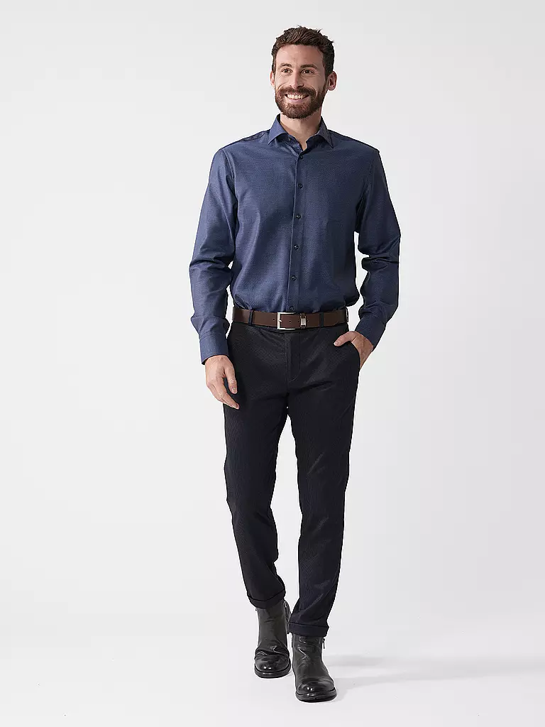 STENSTRÖMS | Hemd Regular Fit | Bleu foncé
